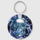 Search for chrome key rings Skull
