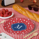 Search for red and blue paper plates Party