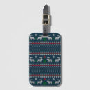 Search for christmas luggage tags Reindeer