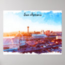 Search for skyline silhouette posters Watercolor