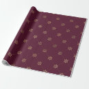 Search for burgundy and gold wrapping paper Pattern