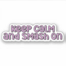 Search for keep calm template stickers Typography