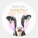 Search for cow pattern stickers Farm animal