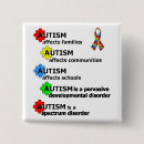 Search for autism square badges Autistic