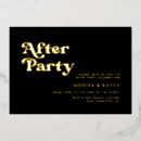 Search for black and gold foil wedding invitations Typography