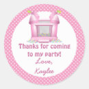 Search for bounce house thank you stickers Party