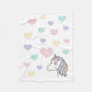 Search for girls horse blankets Unicorn
