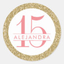 Search for gold and coral stickers Glitter