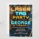 Search for laser tag invitations Party