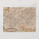 Search for vintage world globe postcards Map