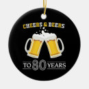 Search for 80 christmas tree decorations 80th birthday
