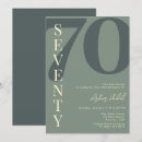 Search for elegant 70th birthday invitations Simple