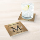 Search for groomsmen coasters Gold