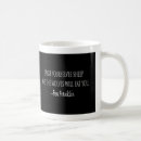 Search for franklin quote mugs America