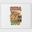 Search for shiba wrapping paper Puppy