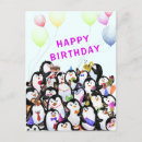 Search for fun penguins cards Party