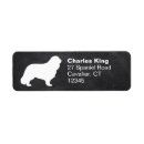 Search for spaniel return address labels Cavalier king charles spaniel