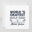 Search for funny golf quotes cards For him