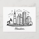 Search for houston postcards Illustration