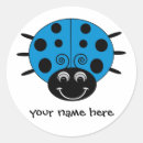Search for blue ladybug stickers Ladybird