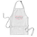 Search for novelties aprons For her