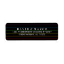 Search for gay wedding return address labels Lesbian