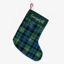 Search for tartan plaid christmas stockings Elegant