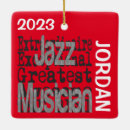Search for jazz christmas tree decorations Musician