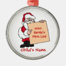 Search for nice to your christmas tree decorations Santa