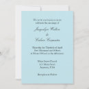 Search for powder blue wedding invitations Minimalist