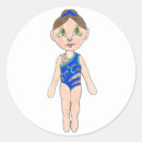 Search for girls swimming stickers Sports