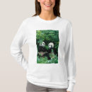 Search for panda eating bamboo tshirts Mammal