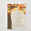 Search for fall couples bridal shower invitations Tree