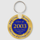 Search for blue class ring key rings Gold
