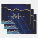 Search for blue marble wrapping paper Glitter