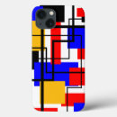 Search for red and white lines iphone cases Blue