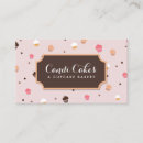 Search for cupcake pattern business cards Cupcakes