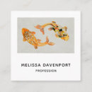 Search for koi fish business cards Japanese