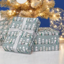 Search for village christmas wrapping paper Whimsical