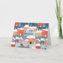 Search for snowy night christmas cards Reindeer