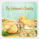 Search for vintage easter chicks stickers Floral