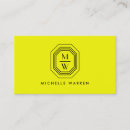 Search for neon business cards Elegant
