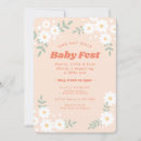 Search for music baby shower invitations Floral