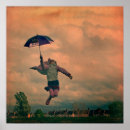 Search for girl with umbrella posters Retro
