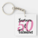 Search for fabulous birthday key rings 50 years old