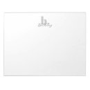 Search for 8x11 notepads Monogrammed