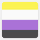 Search for genderqueer flag stickers Nonbinary