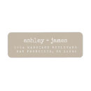 Search for wedding return address labels Minimal