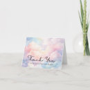 Search for clouds thank you cards Elegant