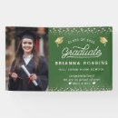 Search for green gold banners High school